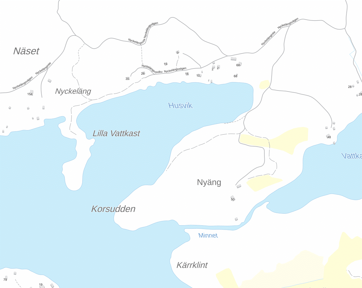 wattkast yleiskartta oversiktskarta